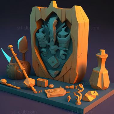 3D модель Игра кузница св джем (STL)